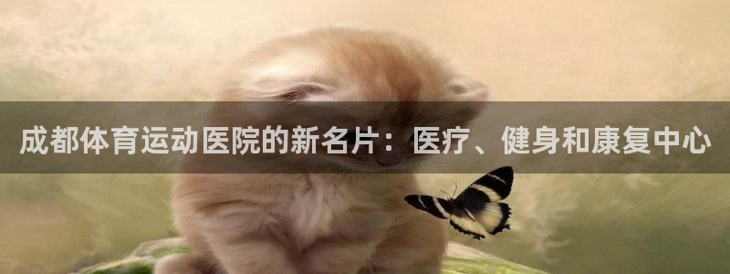 米兰体育官方正版app科技:成都体育运动医院的新名片:医疗、